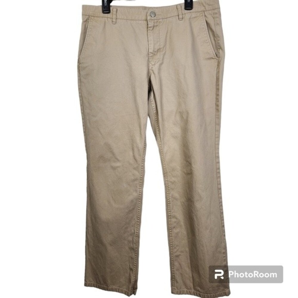 Bonobos Mens Straight Leg Plaid Lined Pocket Washed Chinos Size 35x30